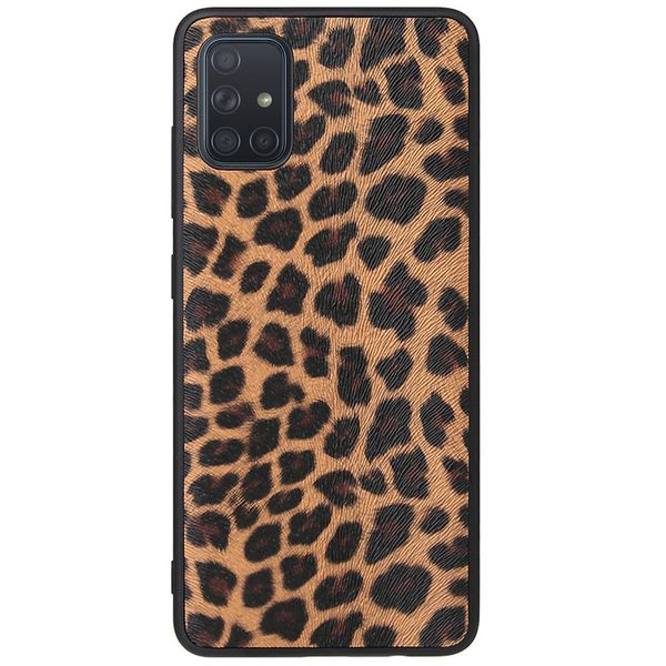 Leopard Hardcase Backcover für das Samsung Galaxy A71