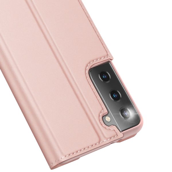 Dux Ducis Slim TPU Klapphülle für Samsung Galaxy S21 Plus - Roségold