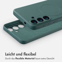 imoshion Color Back Cover mit MagSafe für das Samsung Galaxy S25 Plus - Dunkelgrün