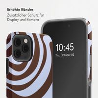 Selencia Vivid Back Cover Apple iPhone 12 (Pro) - Dream Swirl Chocolate