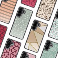 imoshion Design Hülle Samsung Galaxy A57 (5G) - Smoke Green Flowers