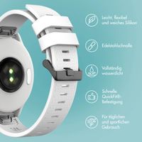 imoshion QuickFit® Silikonarmband -   Garmin 22 mm Anschluss - Weiß