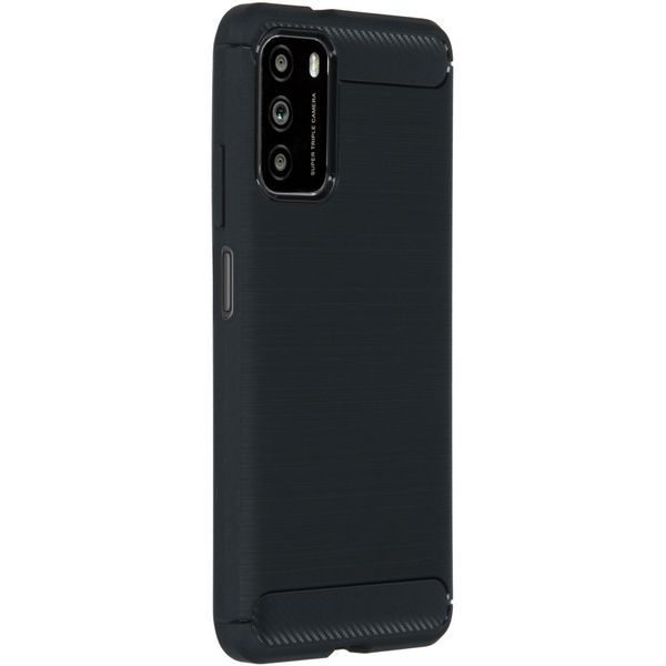 Brushed TPU Case Schwarz für das Xiaomi Poco M3