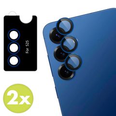 imoshion 2er-Pack Objektivschutz für Kamera für das Samsung Galaxy S25 - Navy