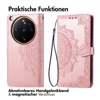 imoshion Mandala Klapphülle Oppo Find X9 Ultra - Rose Gold