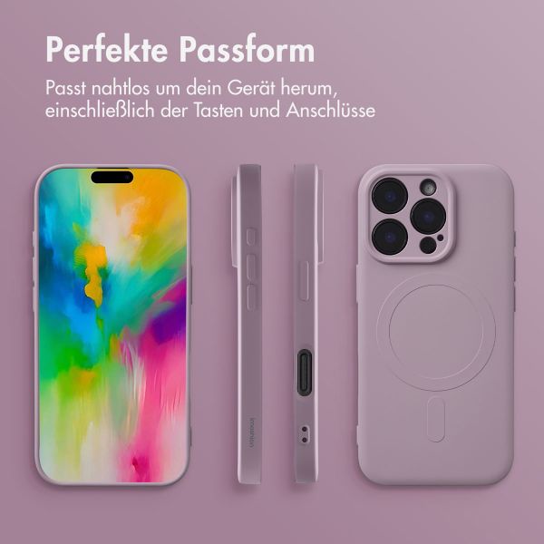 imoshion Color Back Cover mit MagSafe Apple iPhone 16 Pro - Violett