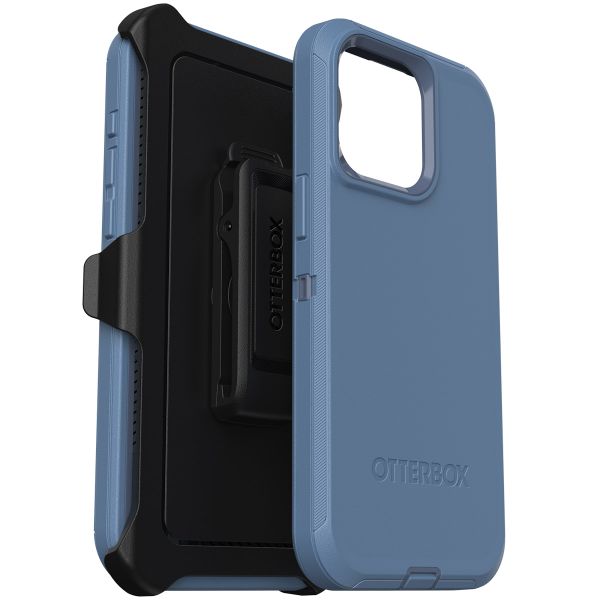 OtterBox Defender Rugged Case für das iPhone 15 Pro Max - Baby bluejeans