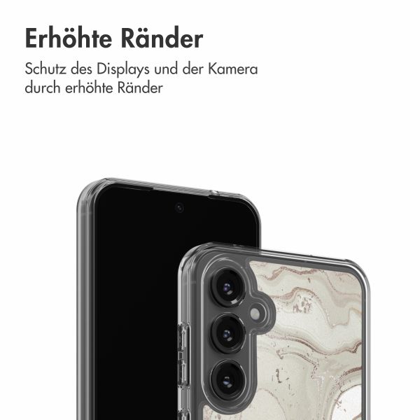 imoshion Design Hülle Samsung Galaxy S23 FE - Sandy Marble