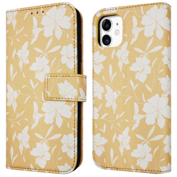 imoshion ﻿Design Klapphülle für das iPhone 11 - Yellow Flowers