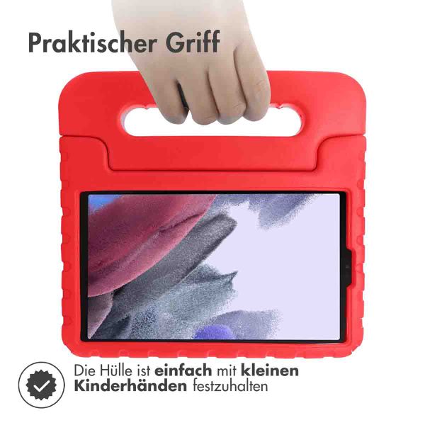 imoshion Hülle mit Handgriff kindersicher Galaxy Tab A7 Lite - Rot