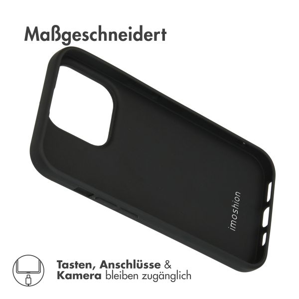 imoshion Color TPU Hülle für das Apple iPhone 14 Pro - Schwarz