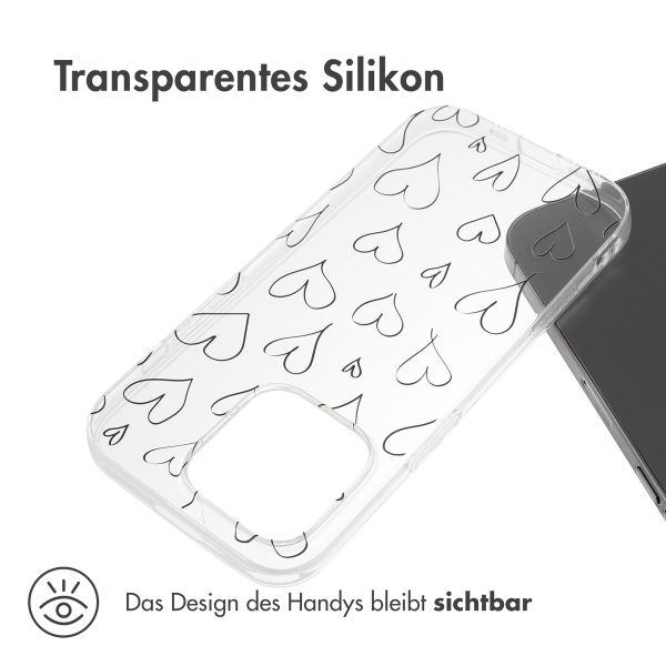 imoshion Design Hülle für das iPhone 14 Pro - Hearts