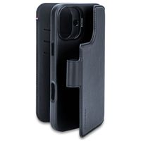 Decoded 2 in 1 Leather Klapphülle MagSafe Apple iPhone 16 Plus - Navy