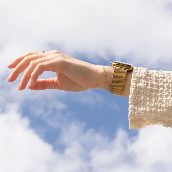 imoshion Mailändische Magnetarmband für Apple Watch | 38/40/41/42 mm - Gold
