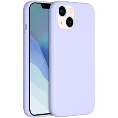 Accezz Liquid Silikoncase Apple iPhone 14 / 13 - Violett