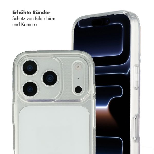 Selencia Backcover mit abnehmbaren Haken Apple iPhone 17 Pro Max - Transparent