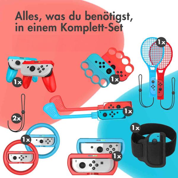 imoshion Nintendo Switch Set - 15-teiliges Zubehörset für das Nintendo Switch & Switch OLED