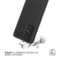imoshion Brushed Back Cover Samsung Galaxy A53 - Schwarz