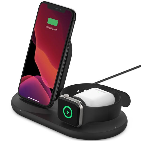 Belkin 3-in-1 Wireless Charger iPhone + Apple Watch + AirPods