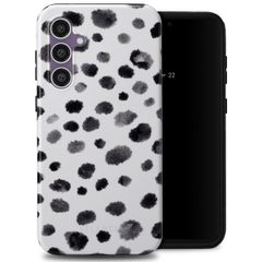 Selencia Vivid Back Cover Samsung Galaxy S23 FE - Trendy Leopard