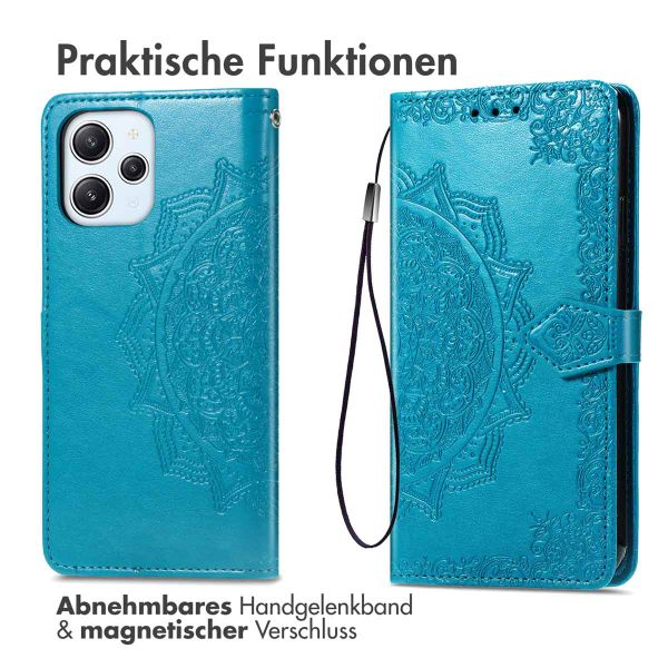imoshion Mandala Klapphülle Xiaomi Redmi 12 - Türkis