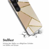 imoshion  Design Hülle für das Samsung Galaxy S25 - Graphic Beige