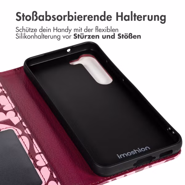imoshion Design Klapphülle Samsung Galaxy S23 - Hearty Blush