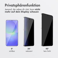 Accezz Sichtschutz-Schutzglas mit Applikator Samsung Galaxy A36