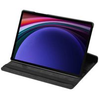 imoshion 360° drehbare Klapphülle für das Samsung Galaxy Tab S10 Ultra / Tab S9 Ultra - Schwarz