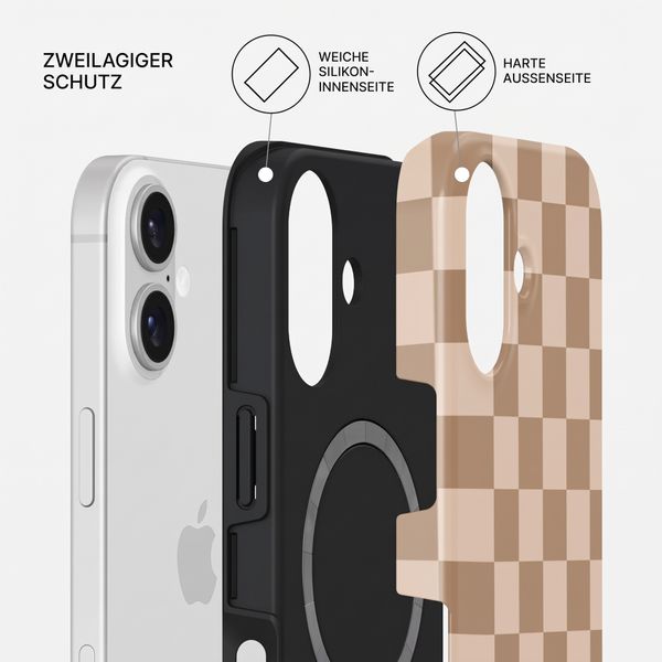 Burga Tough Back Cover MagSafe Apple iPhone 16 - Math Exam