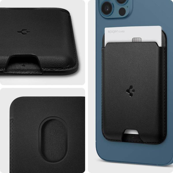 Spigen MagSafe Card Holder Valentinus - Schwarz