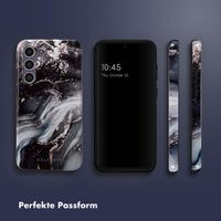 Selencia Vivid Back Cover Samsung Galaxy S23 FE - Chic Marble Black