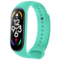 imoshion Silikon Sportarmband für Xiaomi Mi Band 7 - Mintgrün