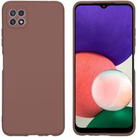 imoshion Color TPU Hülle für das Samsung Galaxy A22 (5G) - Taupe