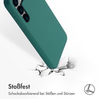 Accezz Liquid Silikoncase für das Samsung Galaxy S24 Plus - Forest Green