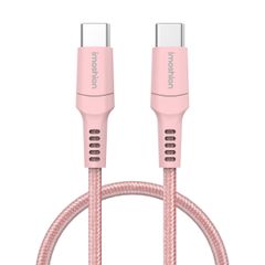 imoshion Braided USB-C-zu-USB-C Kabel - 1 Meter - Rosa