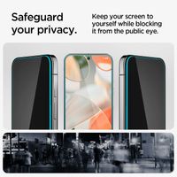 Spigen GLAStR Privacy EZ Fit Displayschutzfolie + Applicator Google Pixel 9 / 9 Pro / 10 / 10 Pro