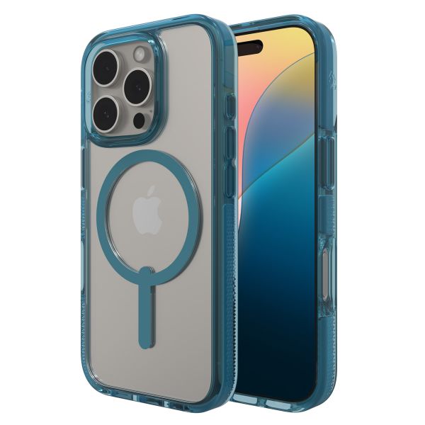 ZAGG Santa Cruz Snap Case mit MagSafe für das iPhone 16 Pro - Blau