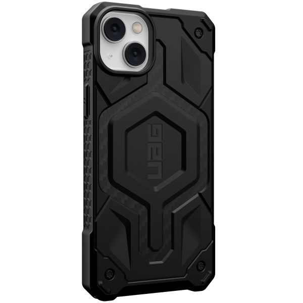UAG Monarch Backcover MagSafe für das Apple iPhone 14 Plus - Carbon Fiber