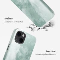 Selencia Vivid Rückabdeckung mit MagSafe Apple iPhone 13 - Marble Grayed Jade