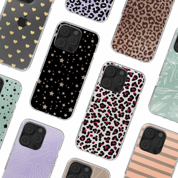 imoshion Design Hülle Apple iPhone 16 Pro - Stars Beige Reverse