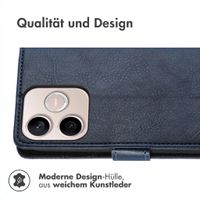 imoshion Luxuriöse Klapphülle Honor 600 Lite - Dunkelblau