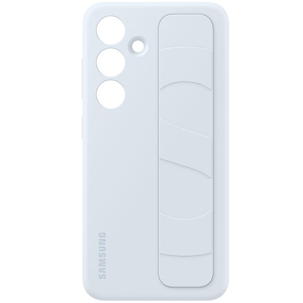 Samsung Original Standing Grip Backcover für das Galaxy S24 - Light Blue