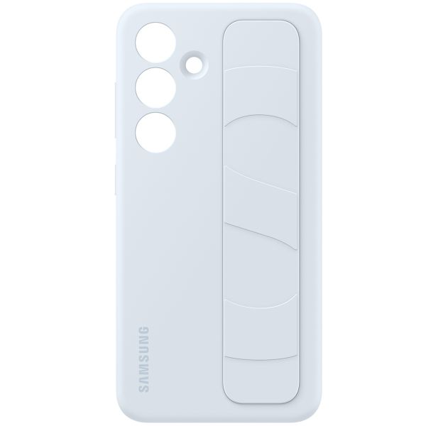 Samsung Original Standing Grip Backcover für das Galaxy S24 - Light Blue