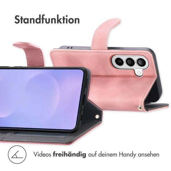 imoshion Klapphülle mit Kordel Samsung Galaxy S26 - Rosa