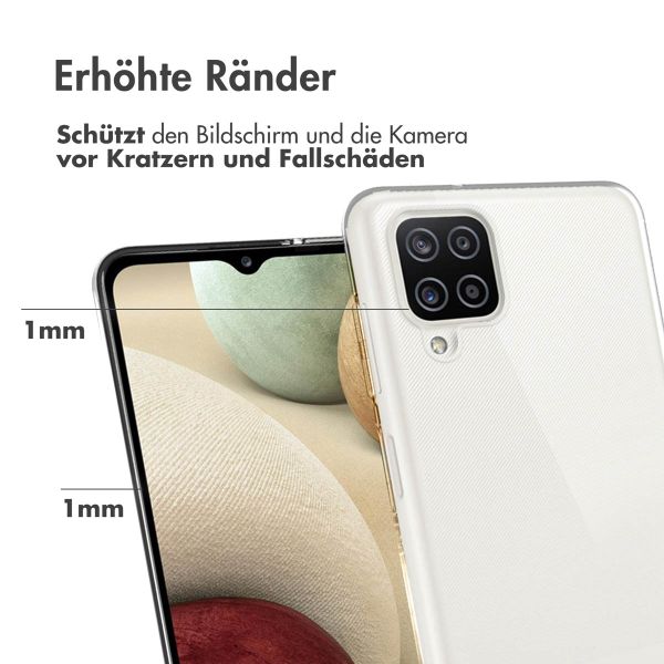 Accezz Clear TPU Backcover Samsung Galaxy A12 - Transparent