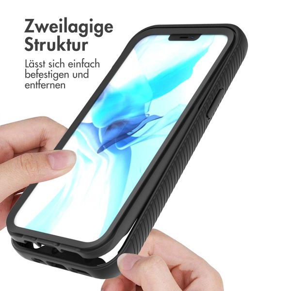 imoshion 360° Full Protective Case Apple iPhone 12 (Pro) - Schwarz