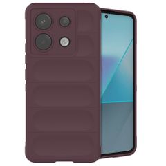 imoshion EasyGrip Back Cover für das Xiaomi Poco X6 Pro - Aubergine