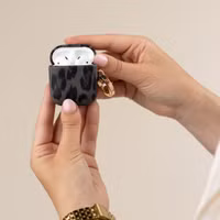 Selencia Sabi Case Apple AirPods Pro / Pro 2 - Leopardenmuster - Midnight Black