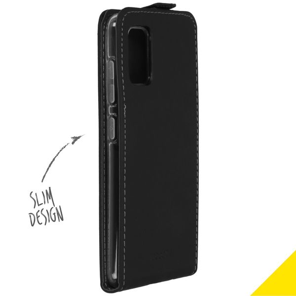 Accezz Flip Case Samsung Galaxy A41 - Schwarz
